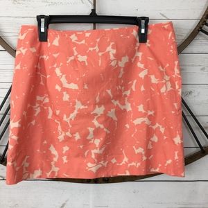 J. Crew Outlet Mini Skirt Womens Size 8 Boxy Lined